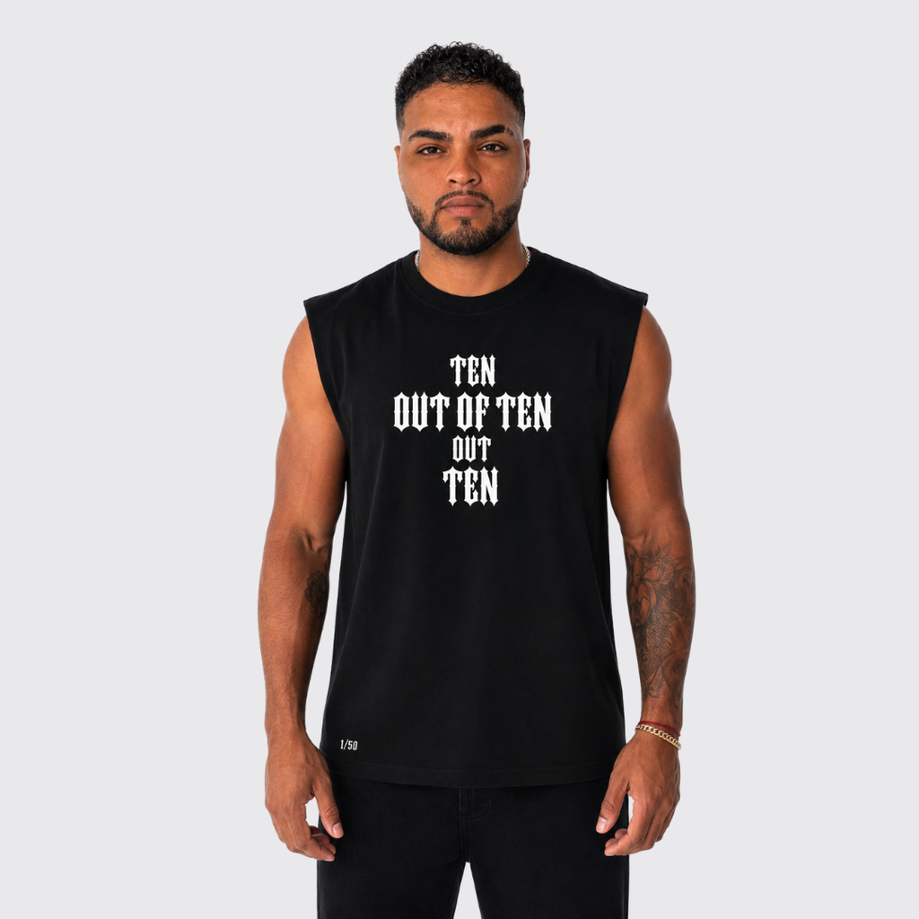 Camiseta Tank Top Boy Negro
