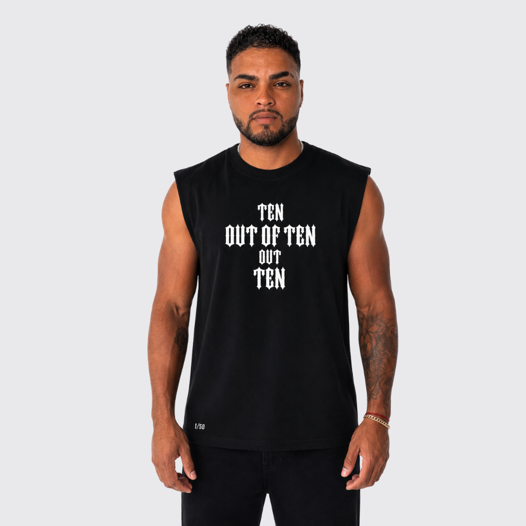Camiseta Tank Top Boy Negro