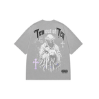 Camiseta Oversize Top Boy - Gris