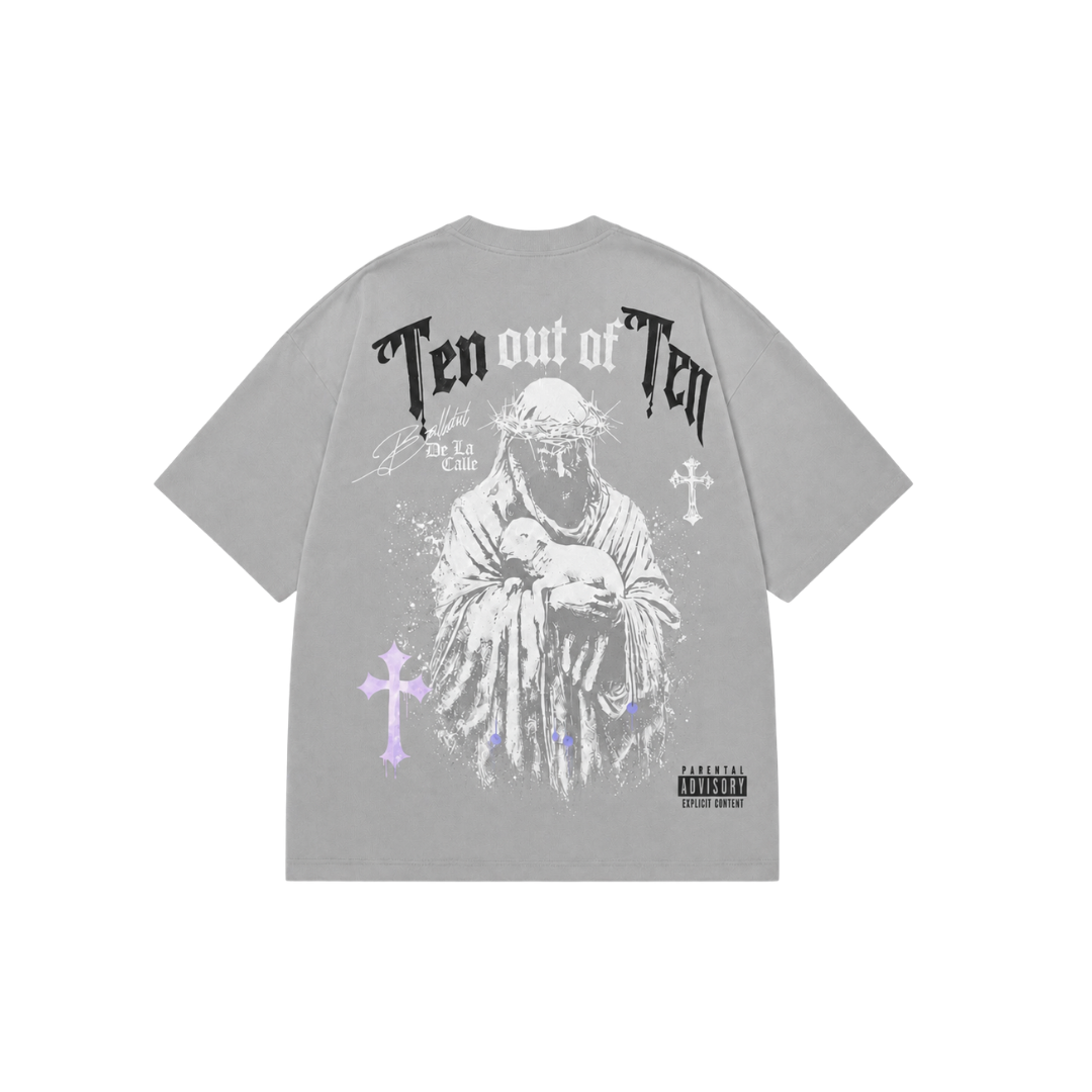 Camiseta Over Top Boy Gris