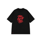 Camiseta Oversize Sombrío - Negro