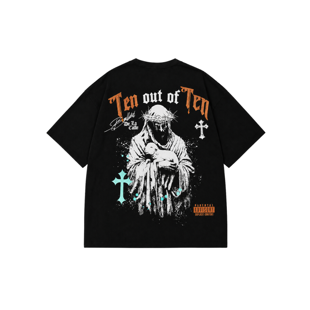 Camiseta Over Top Boy Negro