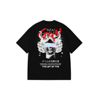 Camiseta Oversize Sombrío - Negro