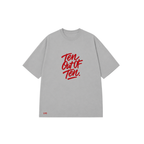 Camiseta Over Sombrío Gris
