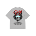 Camiseta Over Sombrío Gris