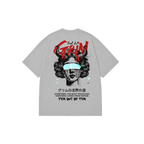 Camiseta Over Sombrío Gris
