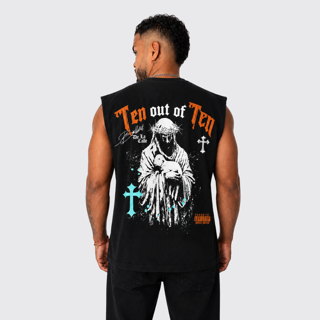 Camiseta Tank Top Boy Negro