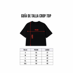 Camiseta Crop Medusa
