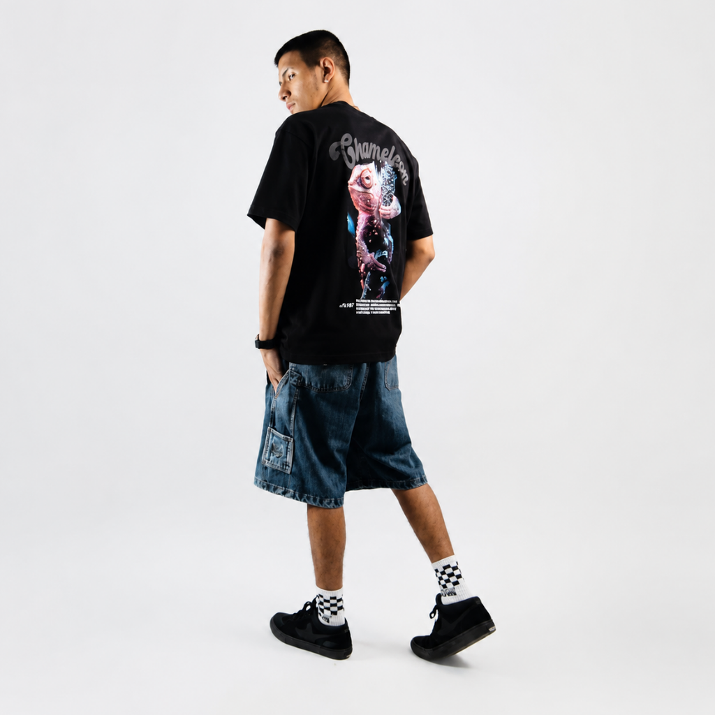 Camiseta Oversize Camaleón