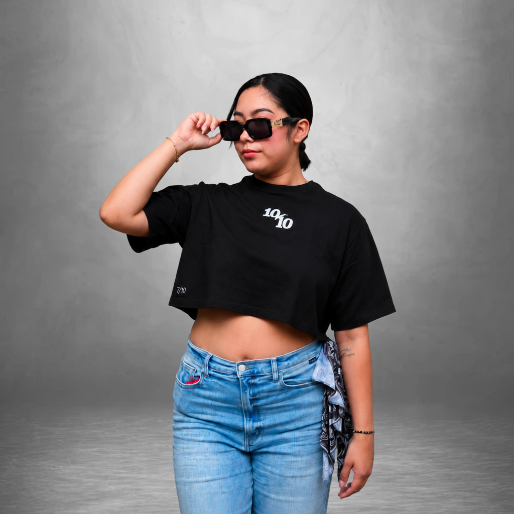 Camiseta Crop Medusa
