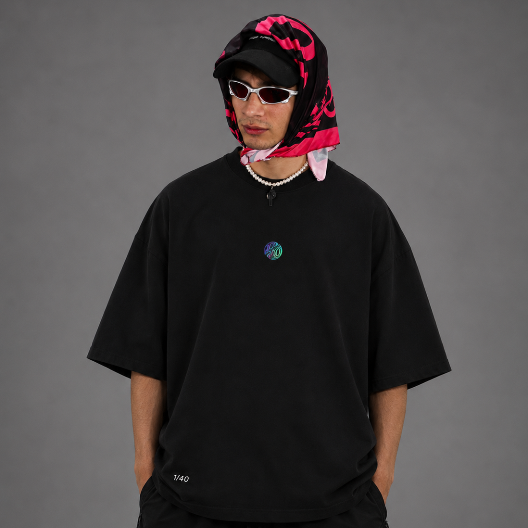 Camiseta Oversize Hongo Astral