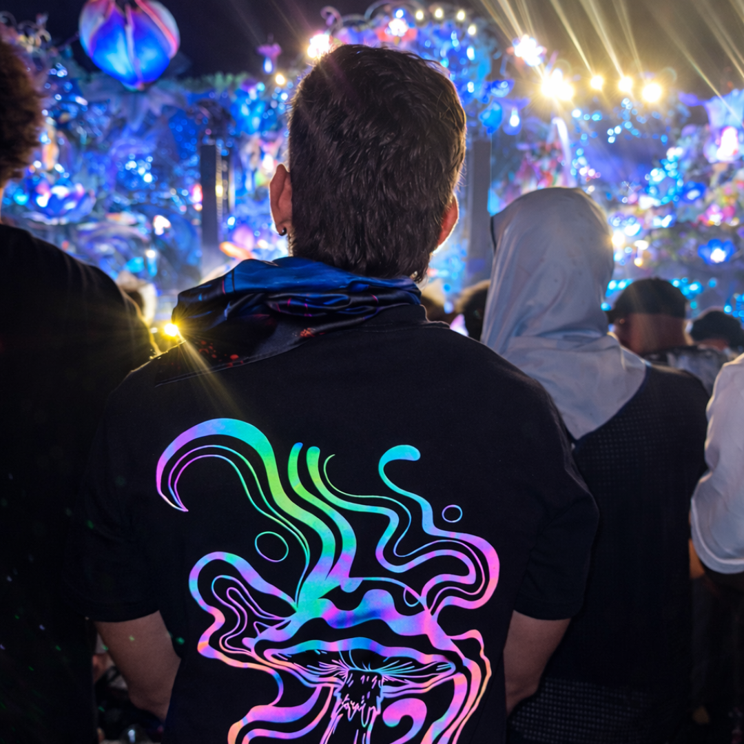 Camiseta Oversize Hongo Astral