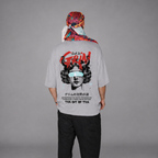 Camiseta Over Sombrío Gris