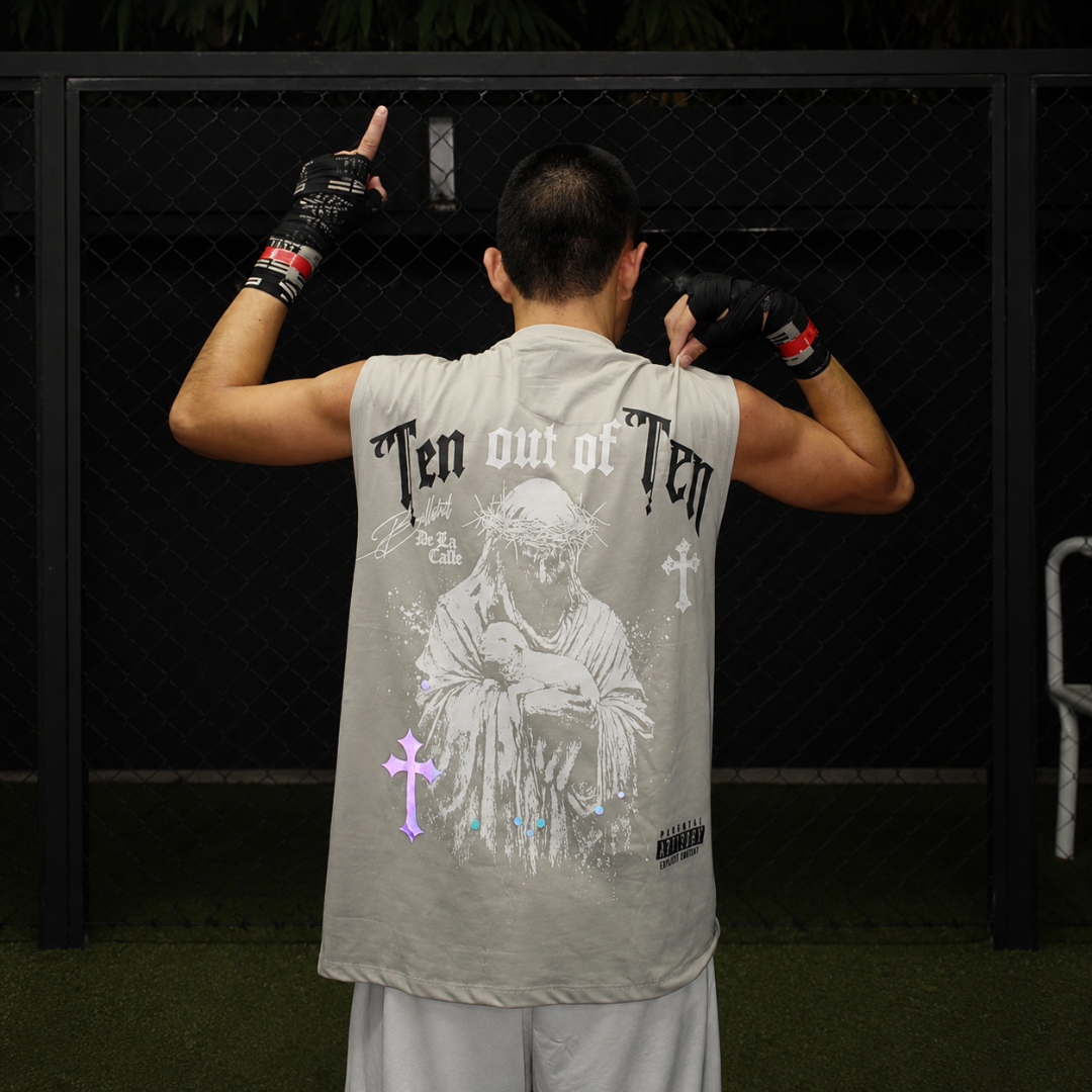 Camiseta Tank Top Boy Gris